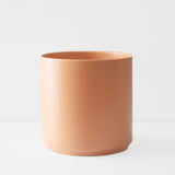 Classic ceramic cylinder pot - 7"